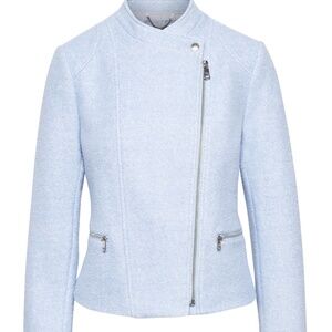 Banana Republic Boucle Moto Jacket - size M - NWT